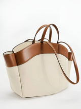Beige and Brown