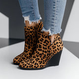 Brown with Leopard Print