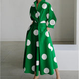 Grüner Polka